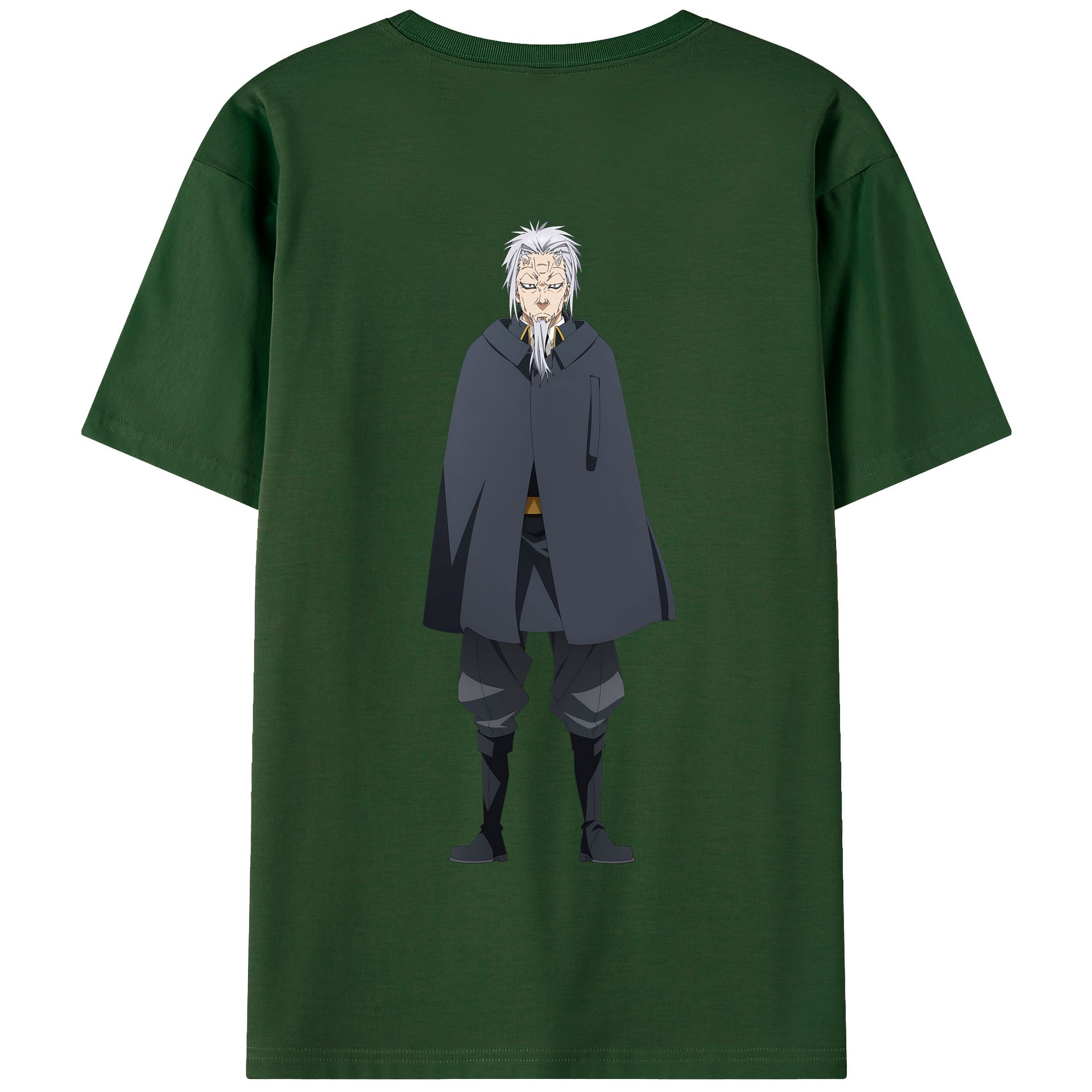 （画像用） 転スラ Regarding Reincarnated to Slime 綿100％半袖Tシャツ（背面プリント）